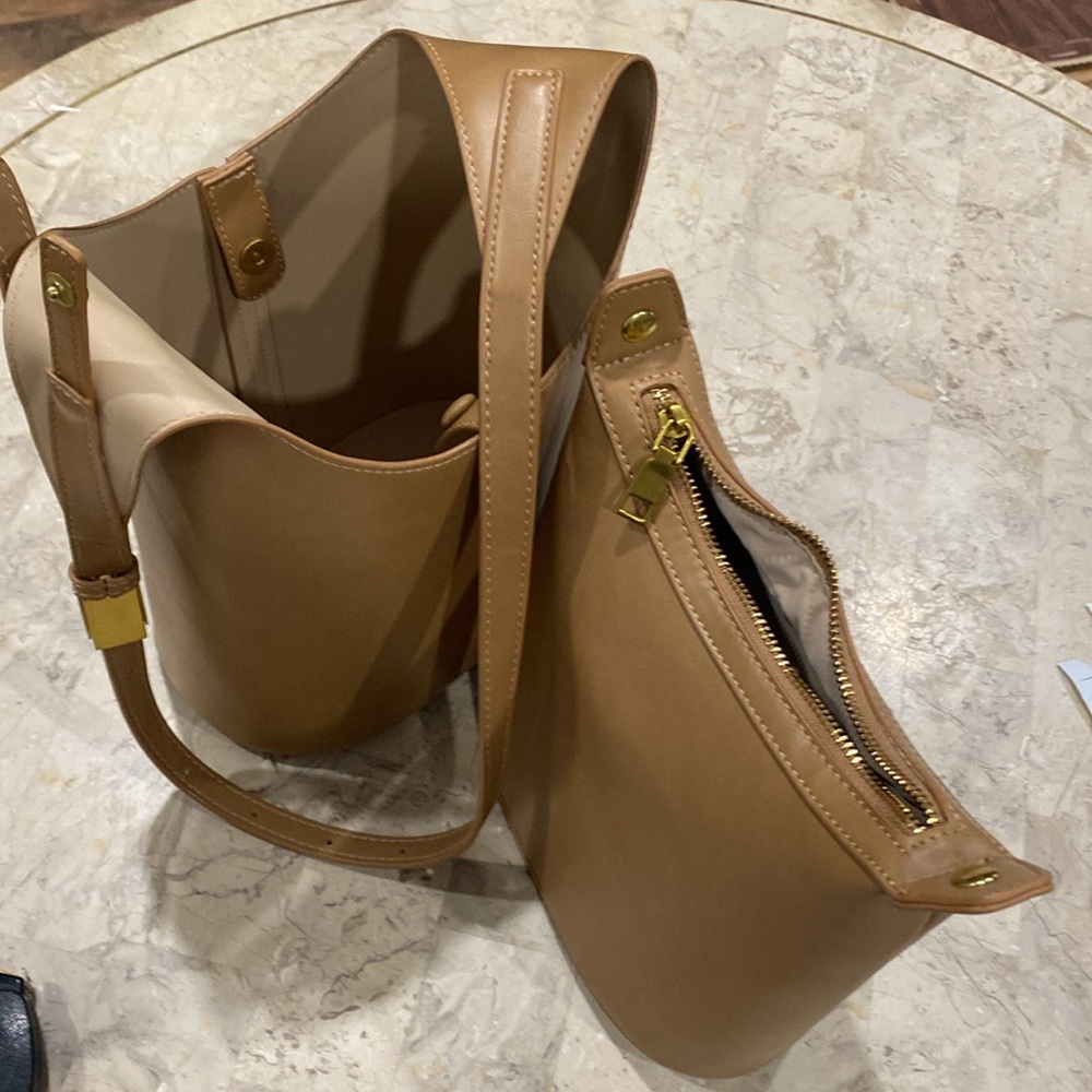 Bucket Bag With Removable Inside Pouch - image 7